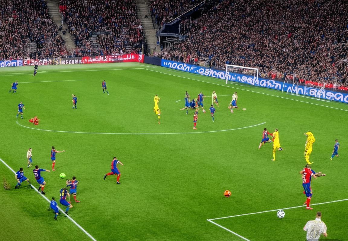 巴塞罗那VS拜仁慕尼黑：巅峰对决，下半场悬念揭晓